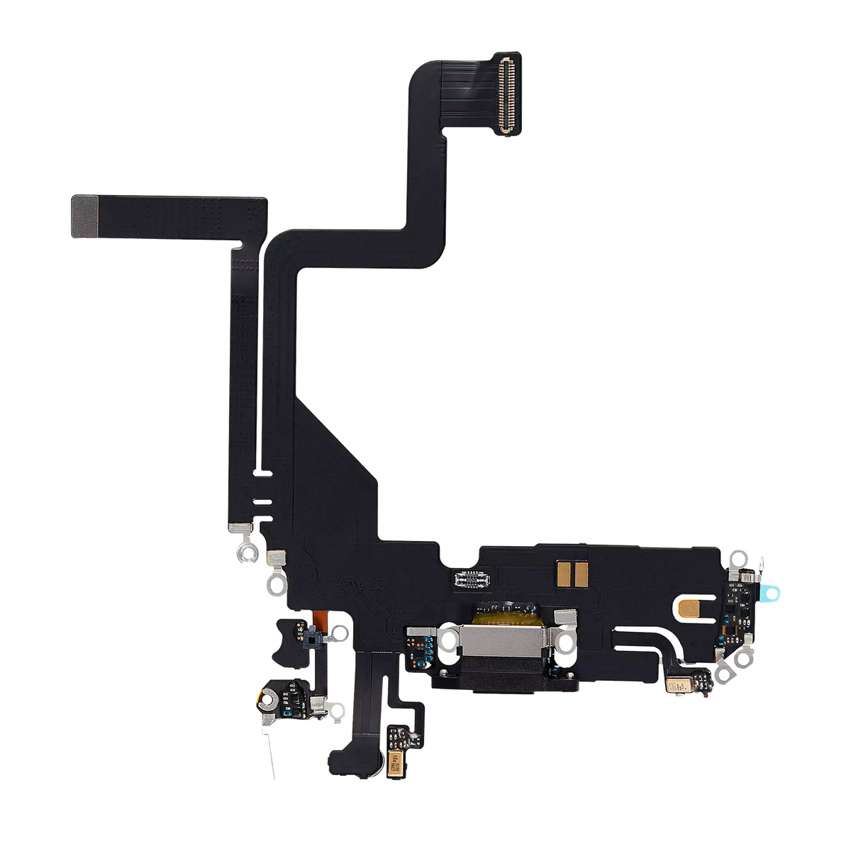 For iPhone 14 Pro Charging Port Flex Cable | Aftermarket Plus - Space Black