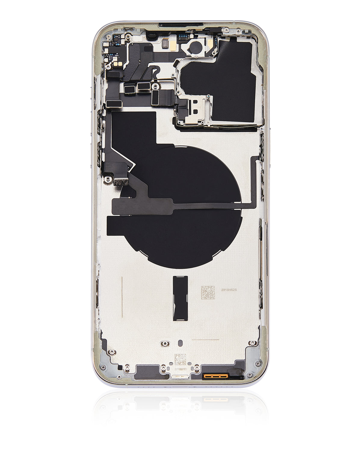 For iPhone 14 Pro Max Back Housing With Small Parts US Version Pulled - Grade A - Silver