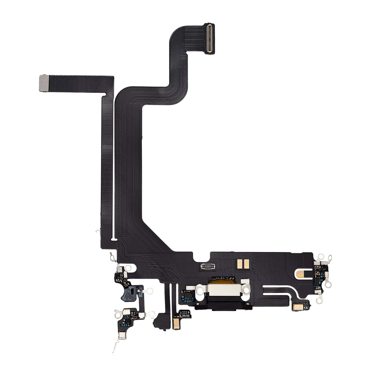 For iPhone 14 Pro Max Charging Port Flex Cable | Aftermarket Plus - Space Black