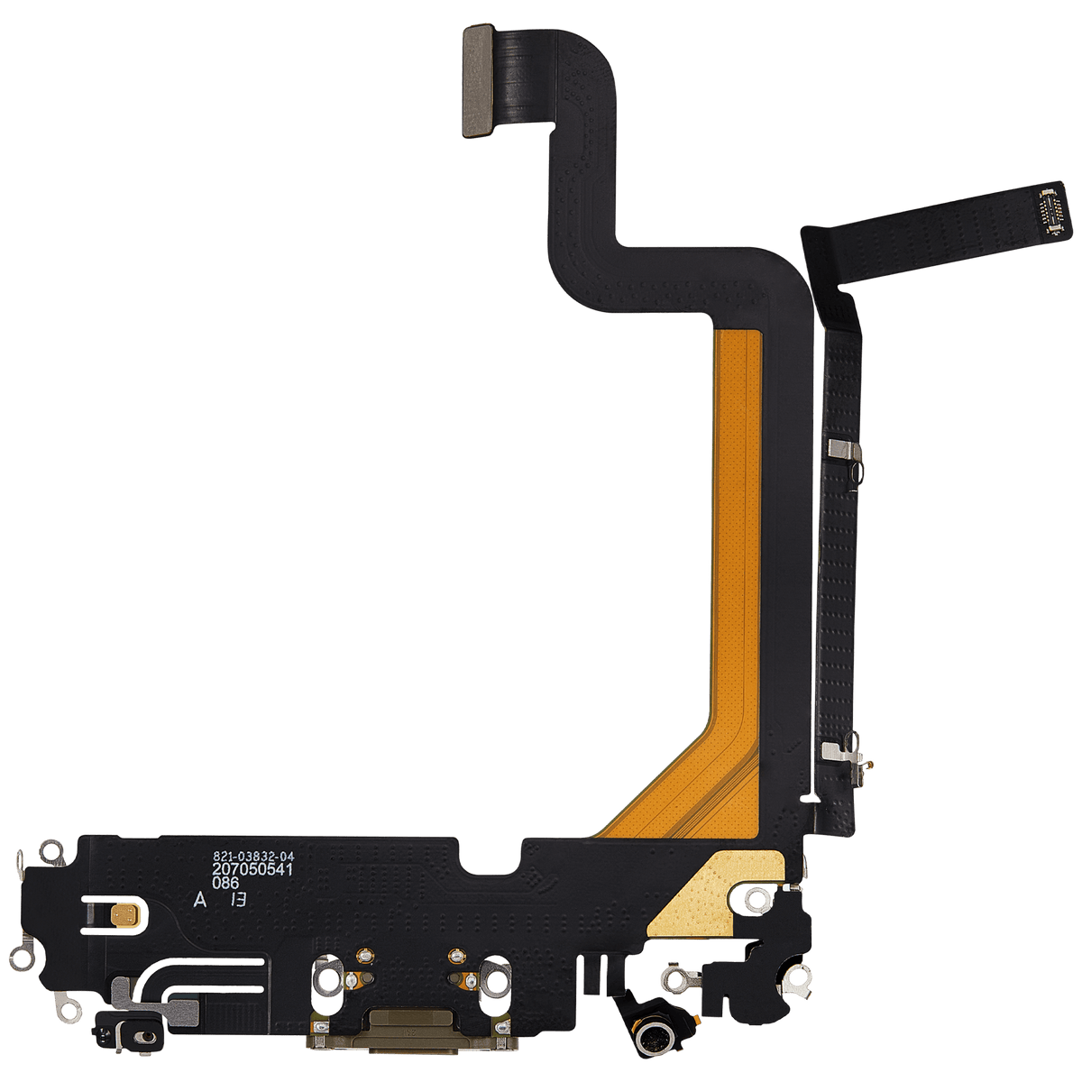 For iPhone 14 Pro Max Charging Port Flex Cable Pulled - Gold