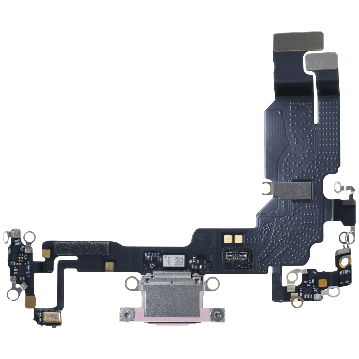For iPhone 15 Charging Port Flex Cable Genuine - Pink