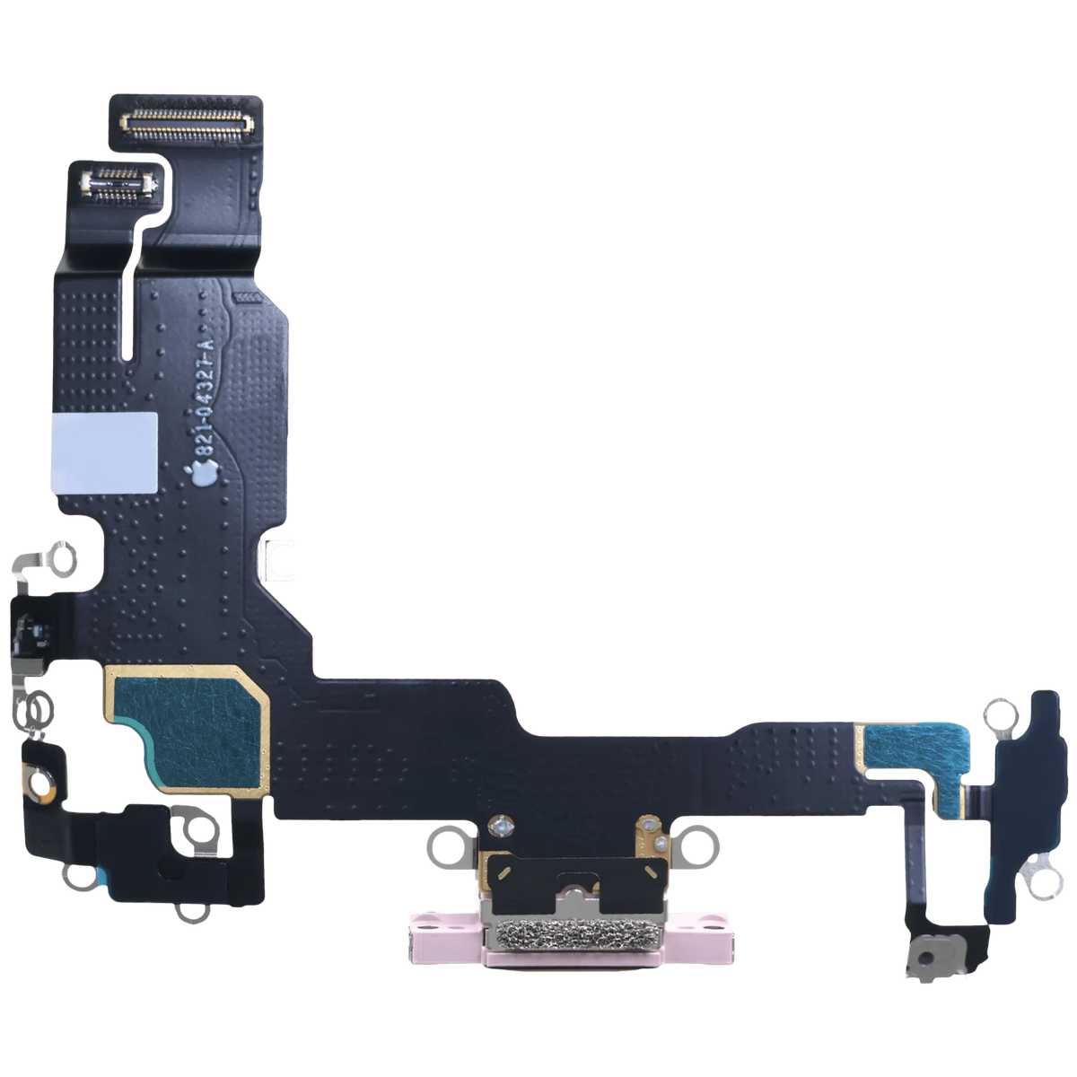 For iPhone 15 Charging Port Flex Cable Genuine - Pink