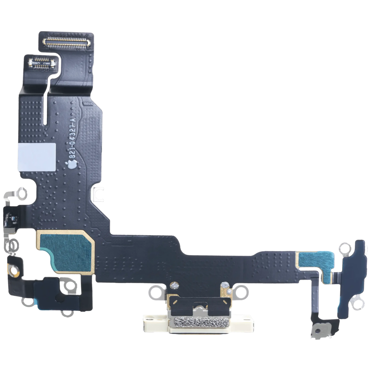 For iPhone 15 Charging Port Flex Cable Genuine - Yellow