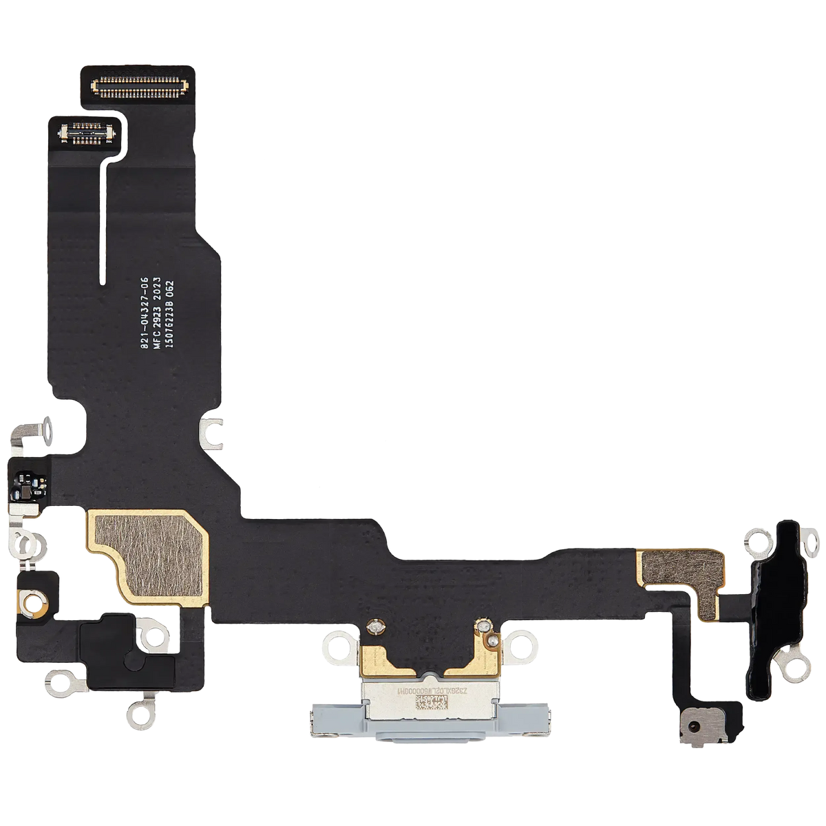 For iPhone 15 Charging Port Flex Cable Pulled - Blue