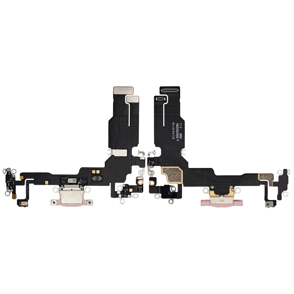 For iPhone 15 Charging Port Flex Cable Pulled - Pink