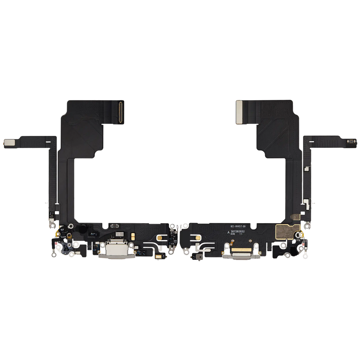 For iPhone 15 Pro Charging Port Flex Cable Pulled - White Titanium