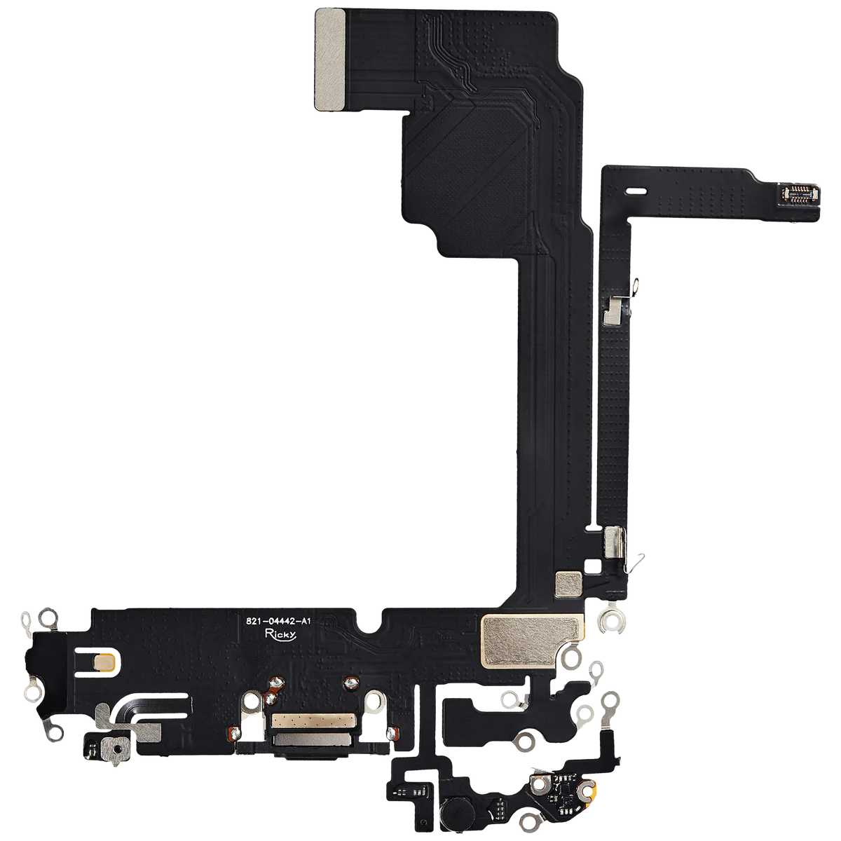 For iPhone 15 Pro Max Charging Port Flex Cable | Aftermarket Plus - Black Titanium