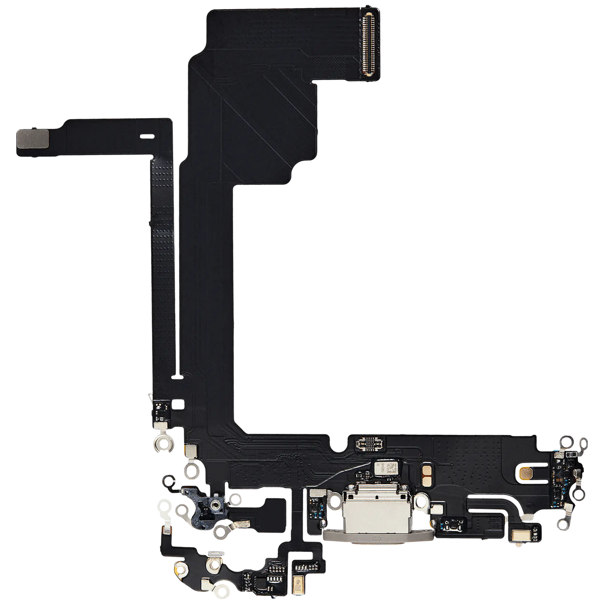 For iPhone 15 Pro Max Charging Port Flex Cable | Aftermarket Plus - Natural Titanium