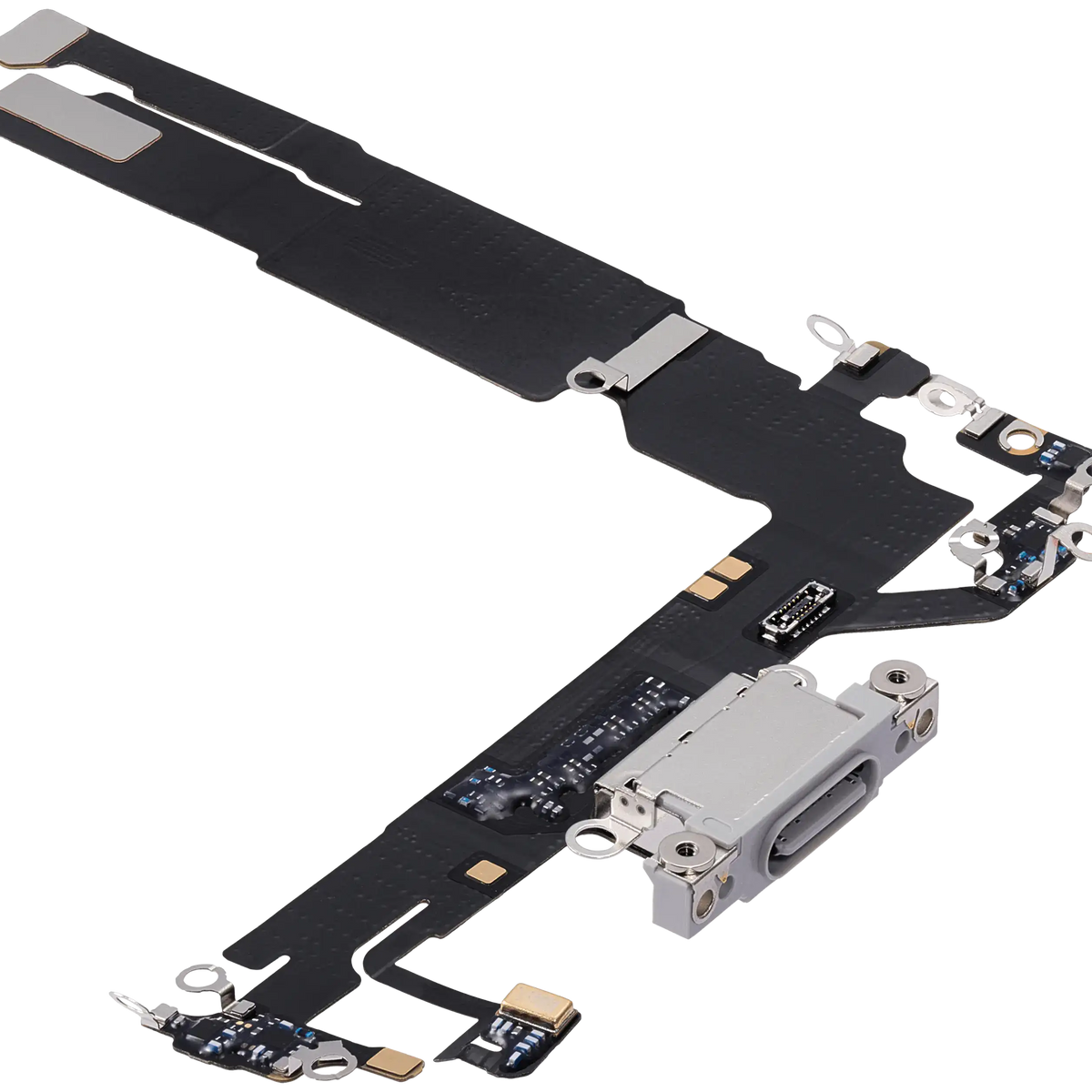 For iPhone 16 Charging Port Flex Cable Pulled - White