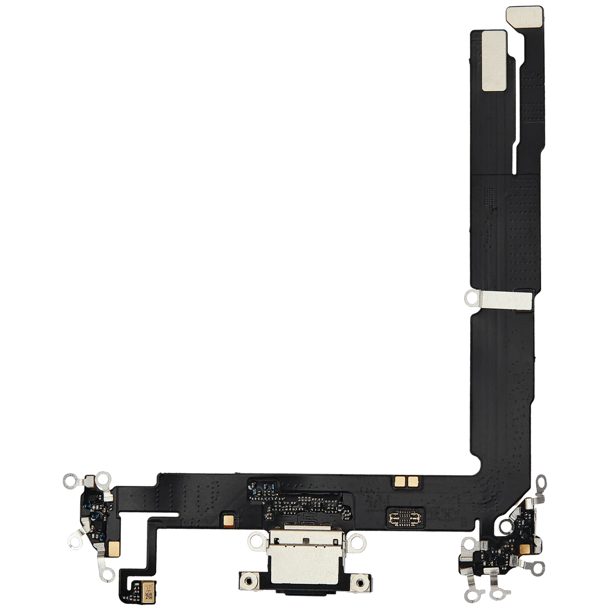 For iPhone 16 Plus Charging Port Flex Cable | Aftermarket Plus - Black