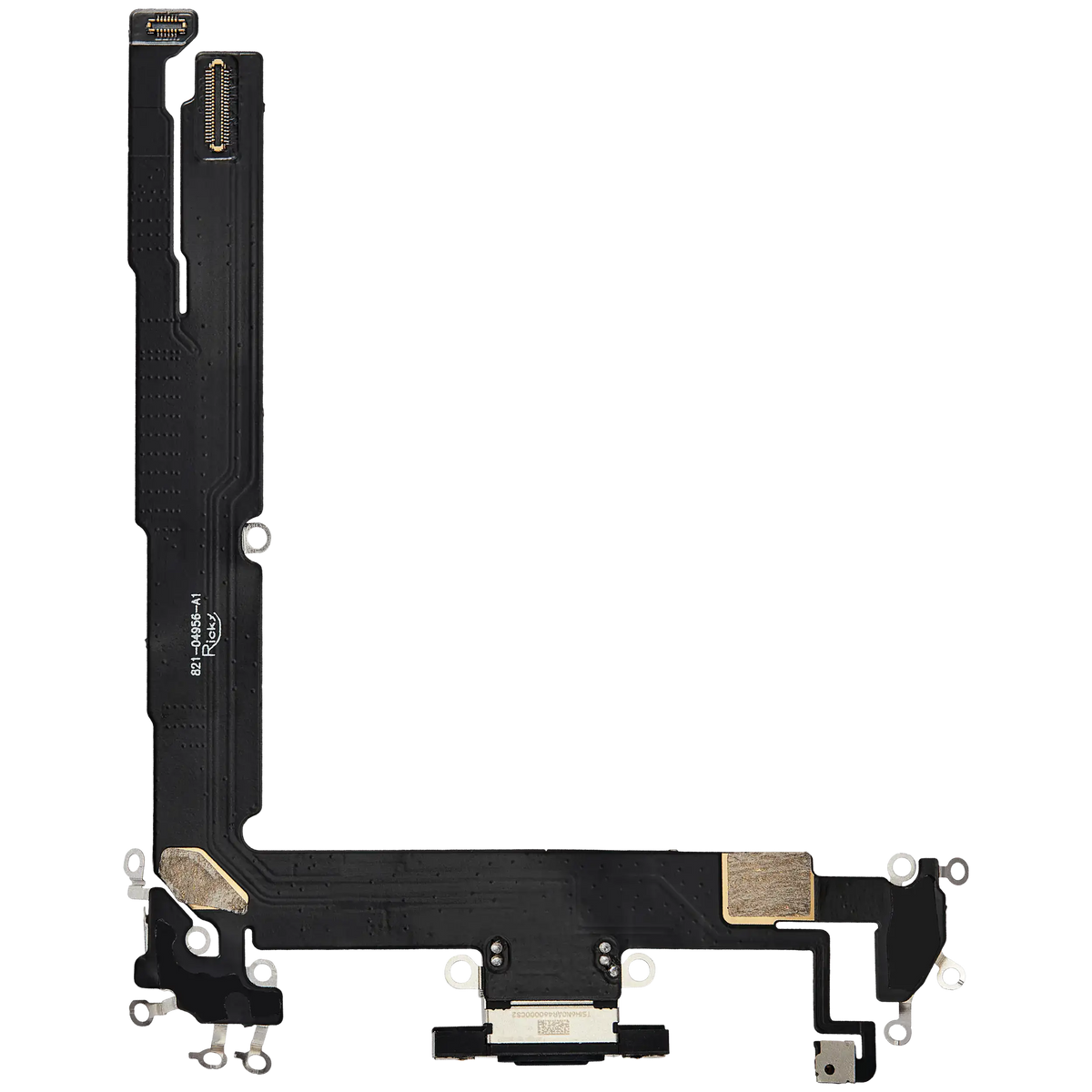 For iPhone 16 Plus Charging Port Flex Cable | Aftermarket Plus - Black