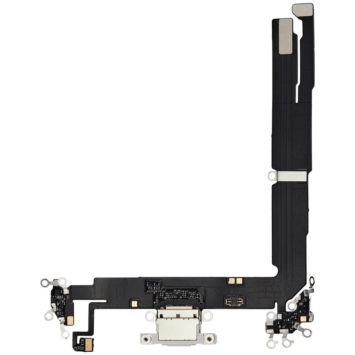 For iPhone 16 Plus Charging Port Flex Cable | Aftermarket Plus - White