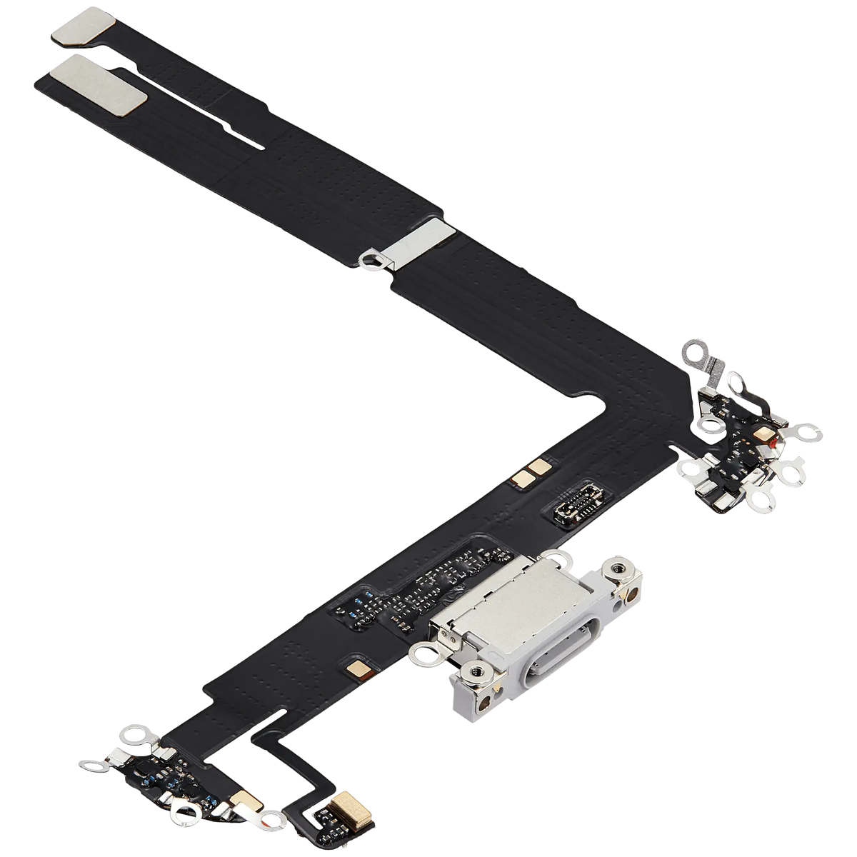 For iPhone 16 Plus Charging Port Flex Cable | Aftermarket Plus - White
