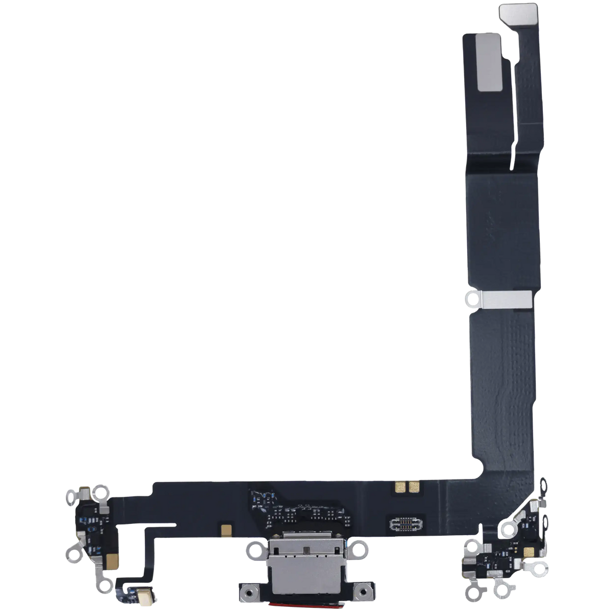 For iPhone 16 Plus Charging Port Flex Cable Genuine - Black