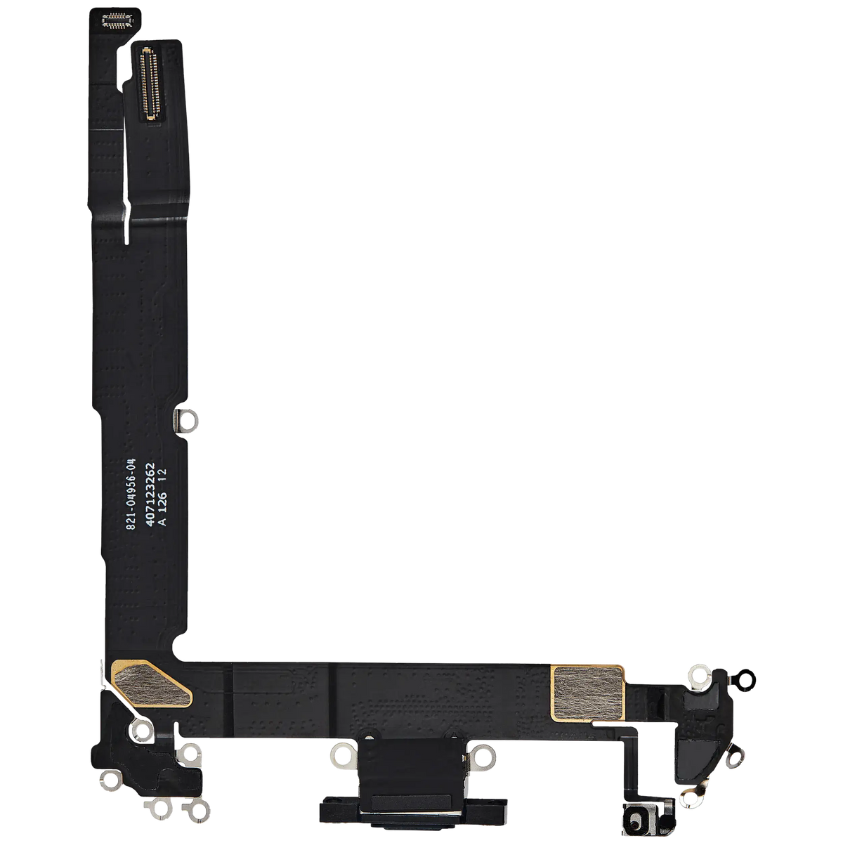 For iPhone 16 Plus Charging Port Flex Cable Pulled - Black