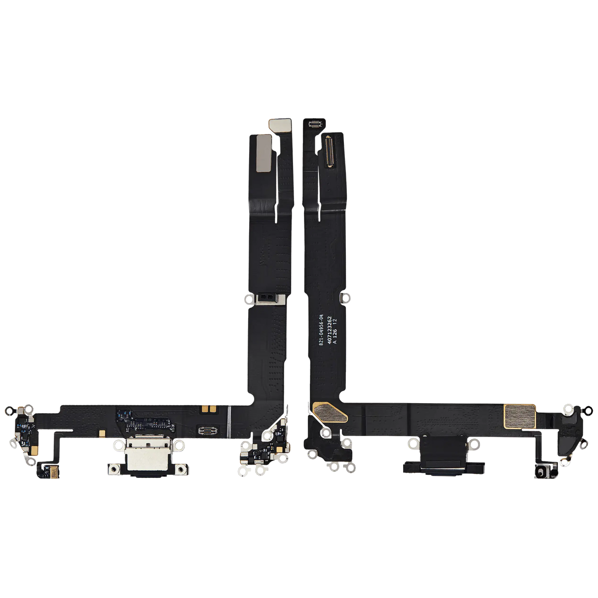 For iPhone 16 Plus Charging Port Flex Cable Pulled - Black