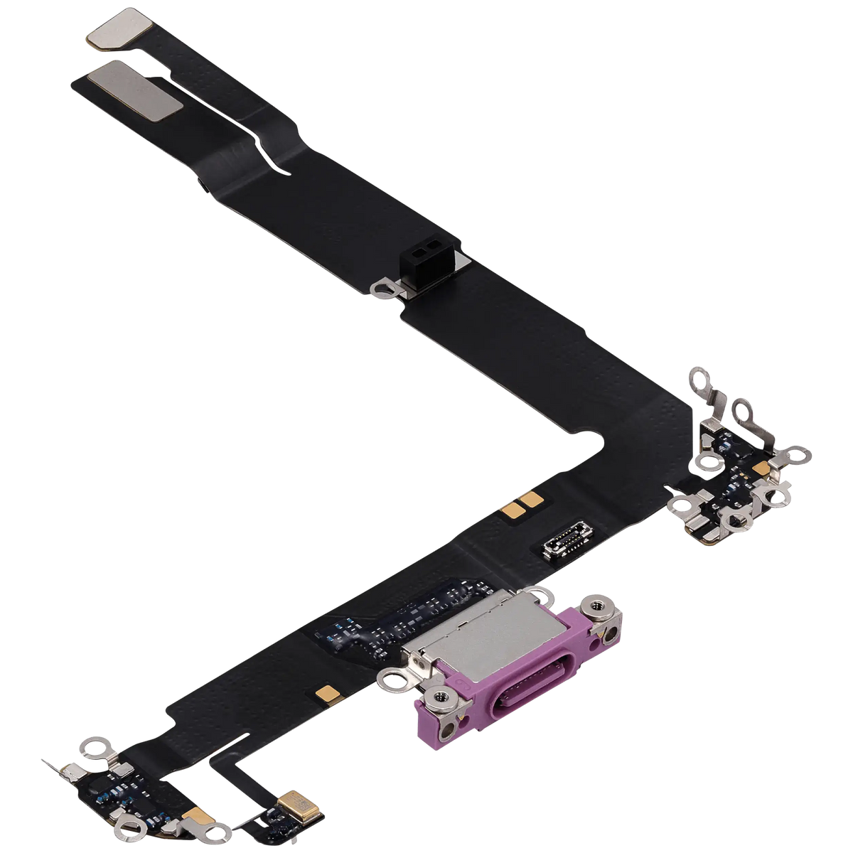 For iPhone 16 Plus Charging Port Flex Cable Pulled - Pink