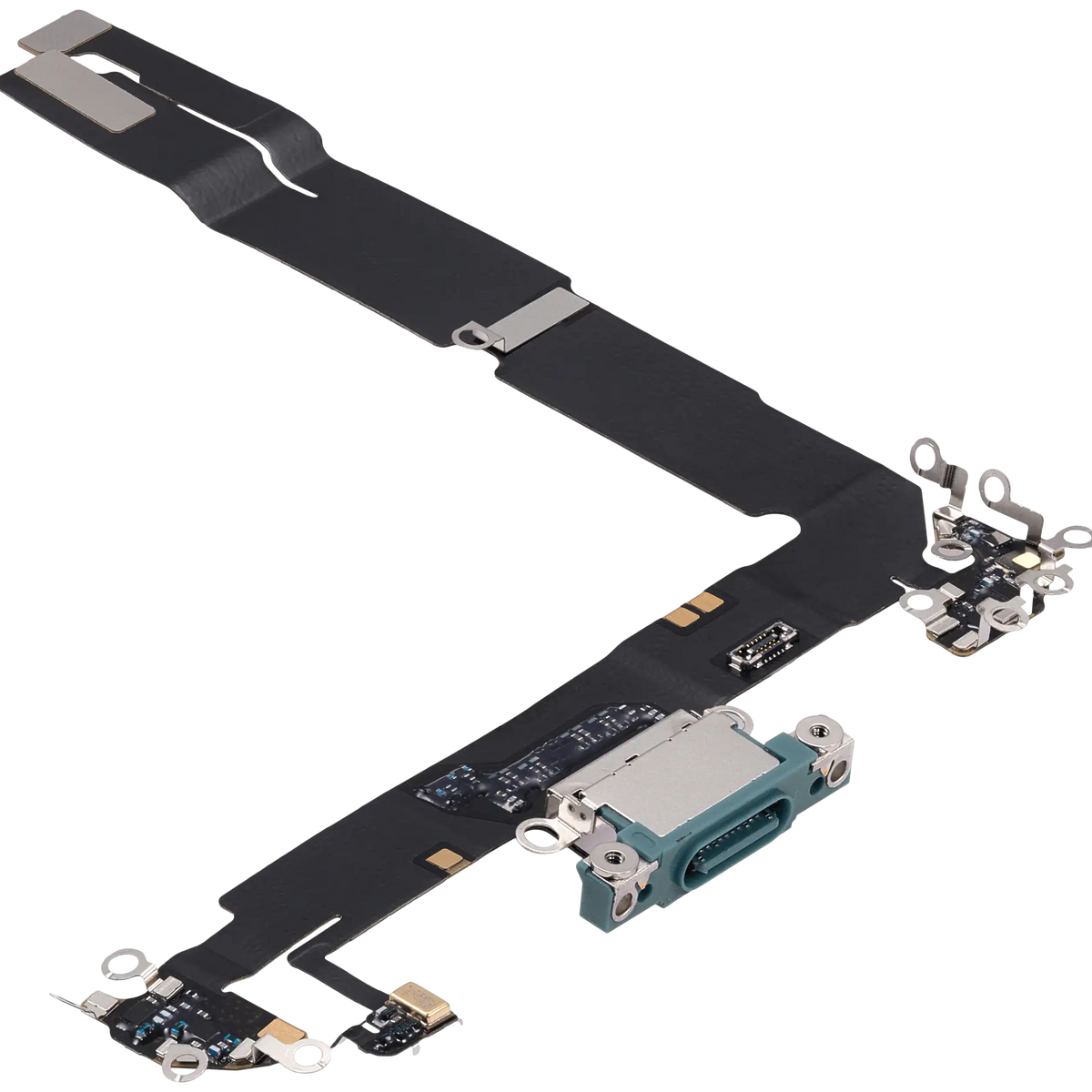 For iPhone 16 Plus Charging Port Flex Cable Pulled - Teal