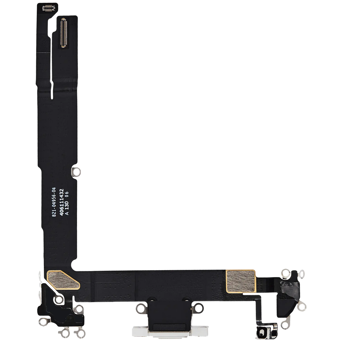 For iPhone 16 Plus Charging Port Flex Cable Pulled - White