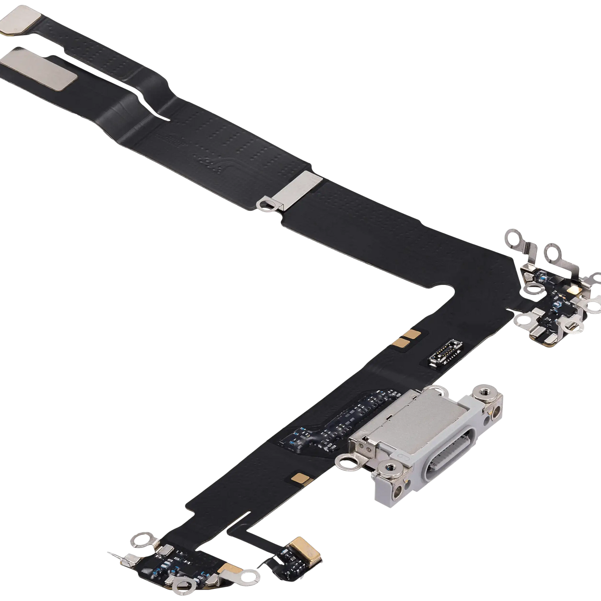 For iPhone 16 Plus Charging Port Flex Cable Pulled - White