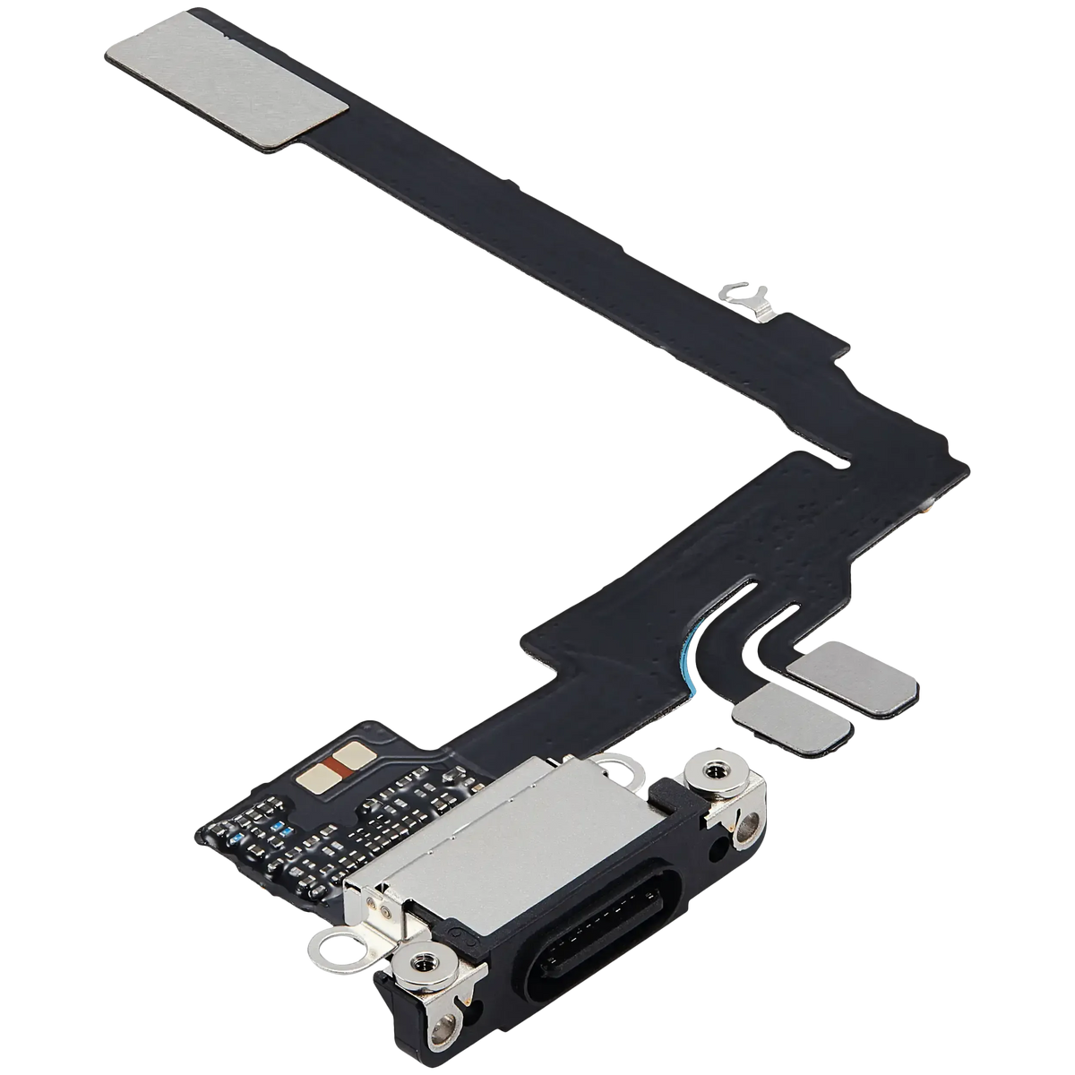 For iPhone 16 Pro Charging Port Flex Cable | Aftermarket Plus - Black Titanium