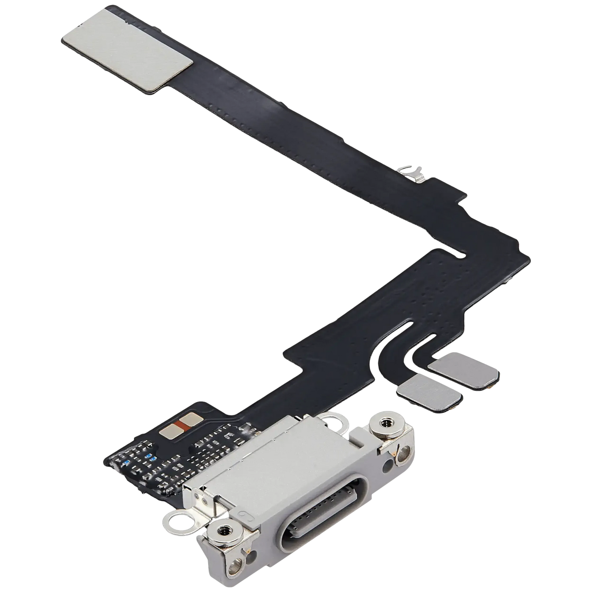 For iPhone 16 Pro Charging Port Flex Cable | Aftermarket Plus - White Titanium