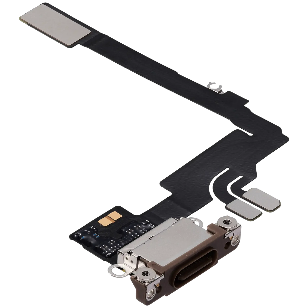 For iPhone 16 Pro Charging Port Flex Cable Pulled - Desert Titanium
