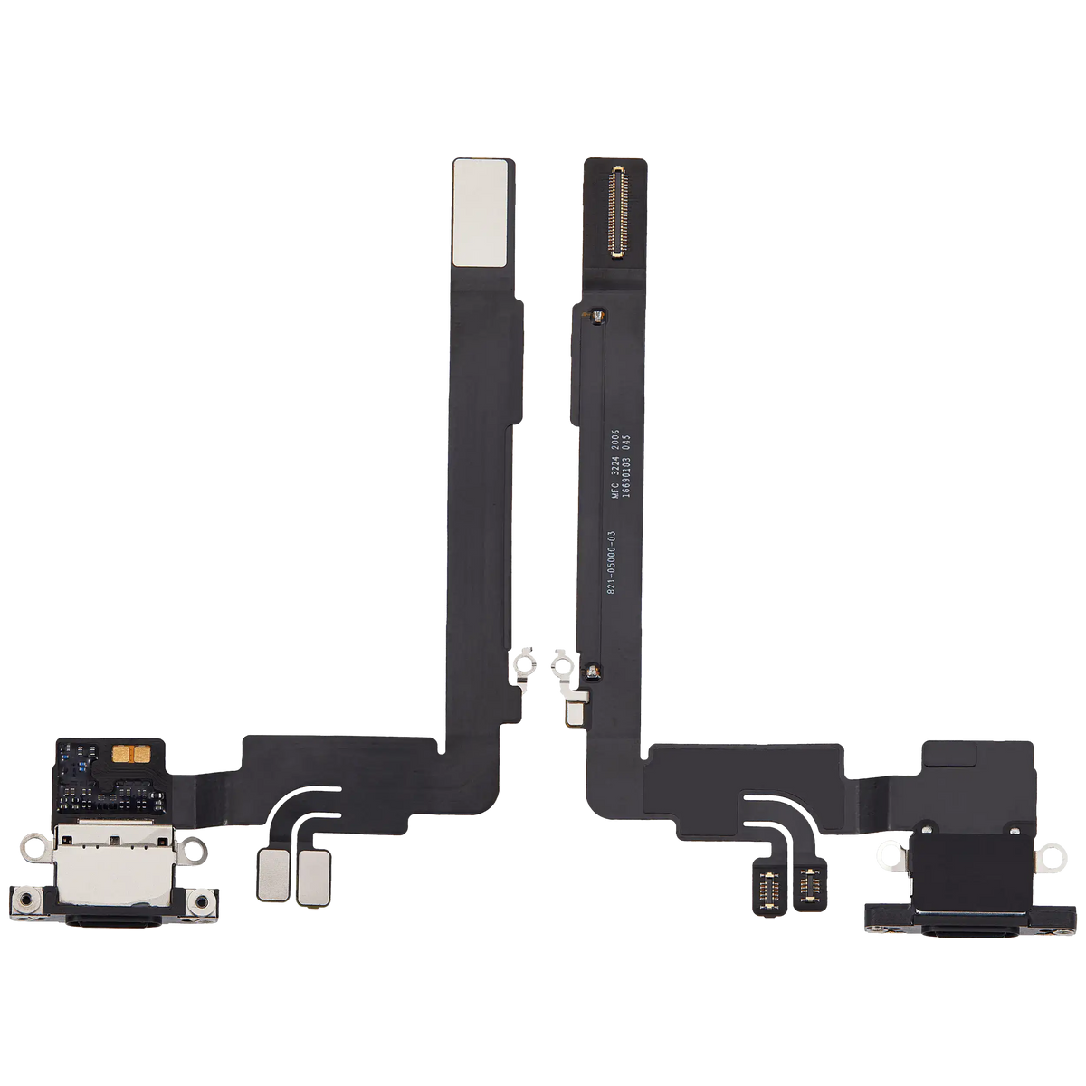 For iPhone 16 Pro Max Charging Port Flex Cable Pulled - Black Titanium