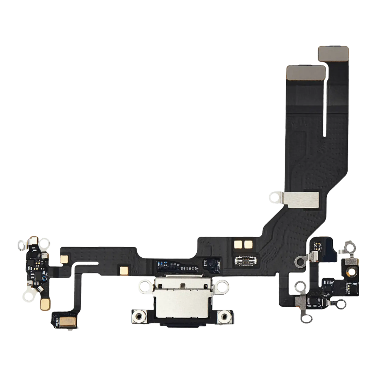 For iPhone 16e Charging Port Flex Cable Genuine - Black