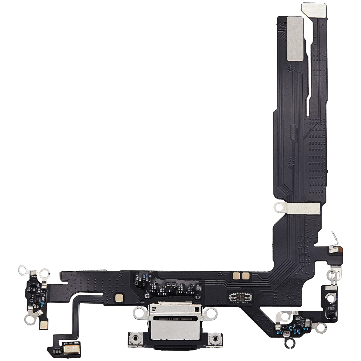 For iPhone 17 Charging Port Flex Cable | Aftermarket Plus - Black