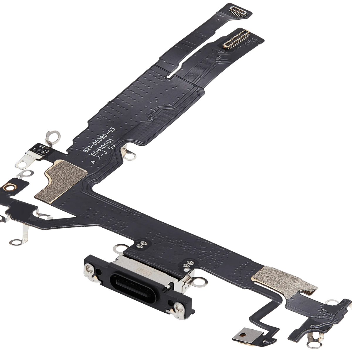 For iPhone 17 Charging Port Flex Cable | Aftermarket Plus - Black
