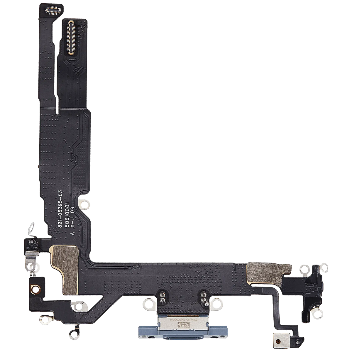 For iPhone 17 Charging Port Flex Cable | Aftermarket Plus - Mist Blue