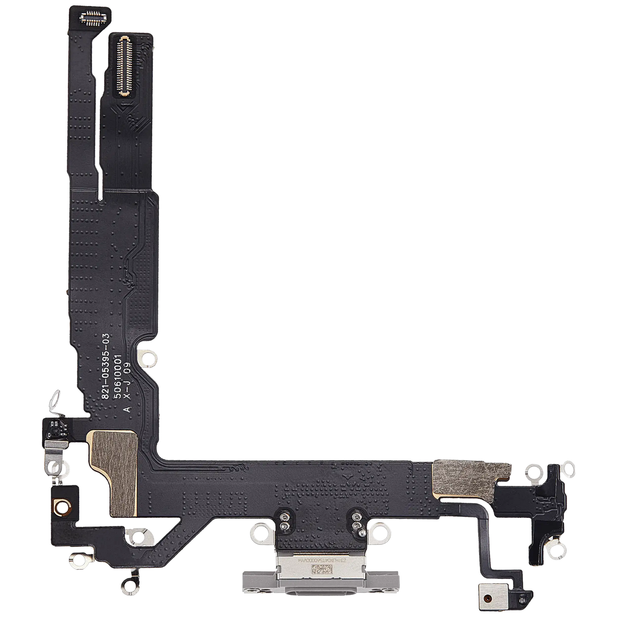 For iPhone 17 Charging Port Flex Cable | Aftermarket Plus - White