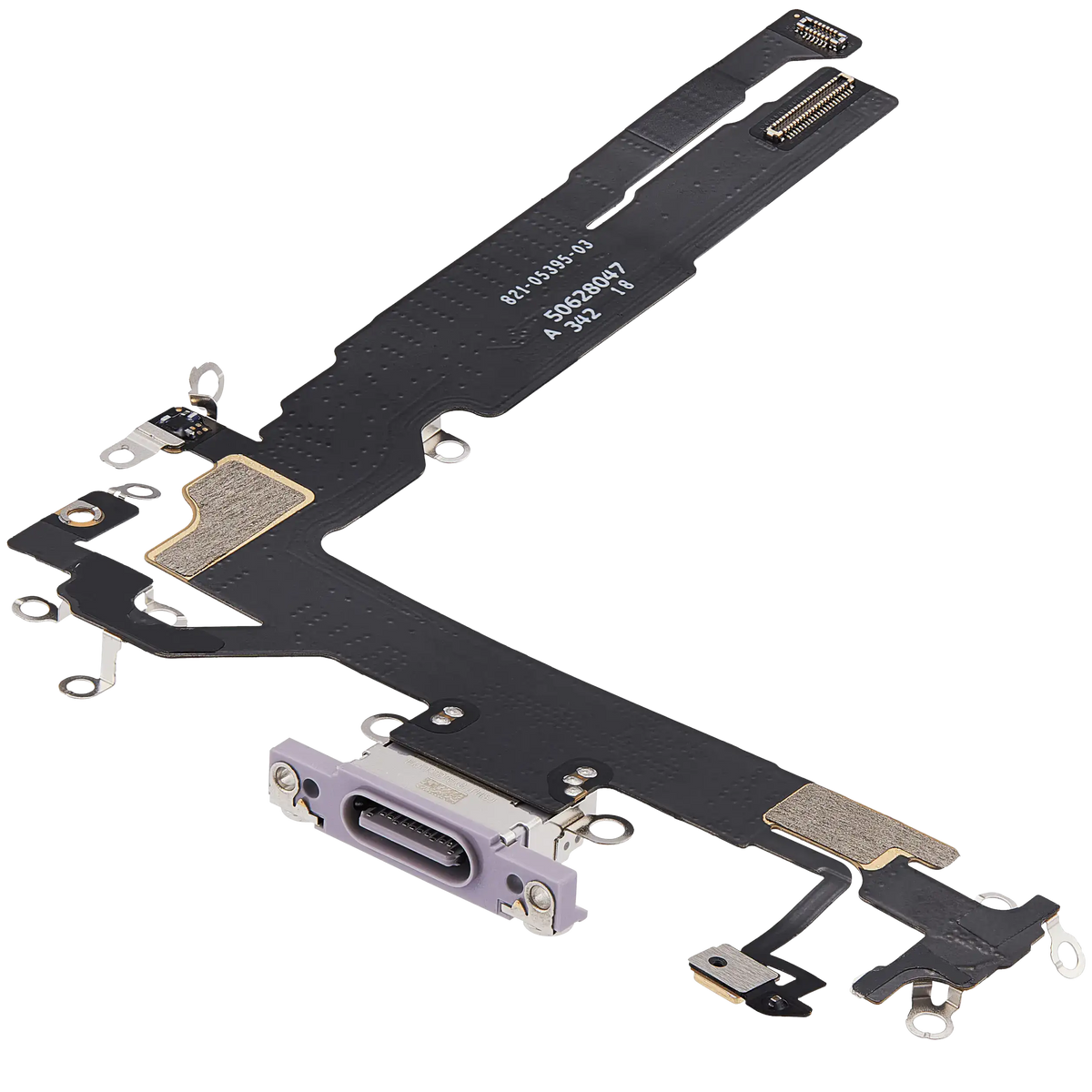 For iPhone 17 Charging Port Flex Cable Pulled - Lavender