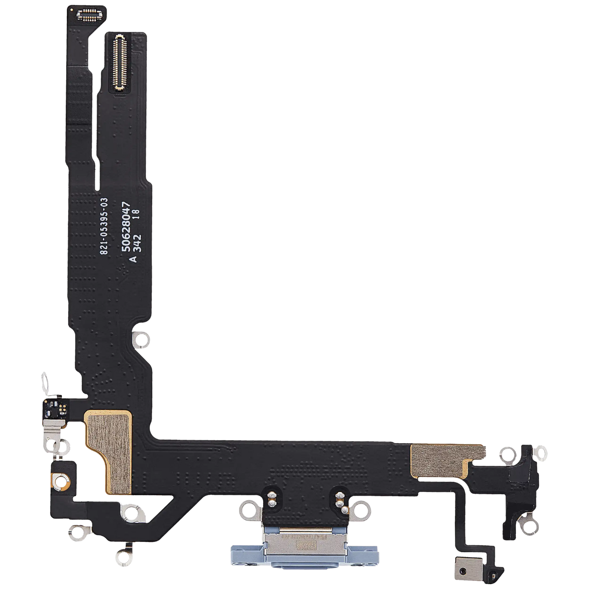 For iPhone 17 Charging Port Flex Cable Pulled - Mist Blue