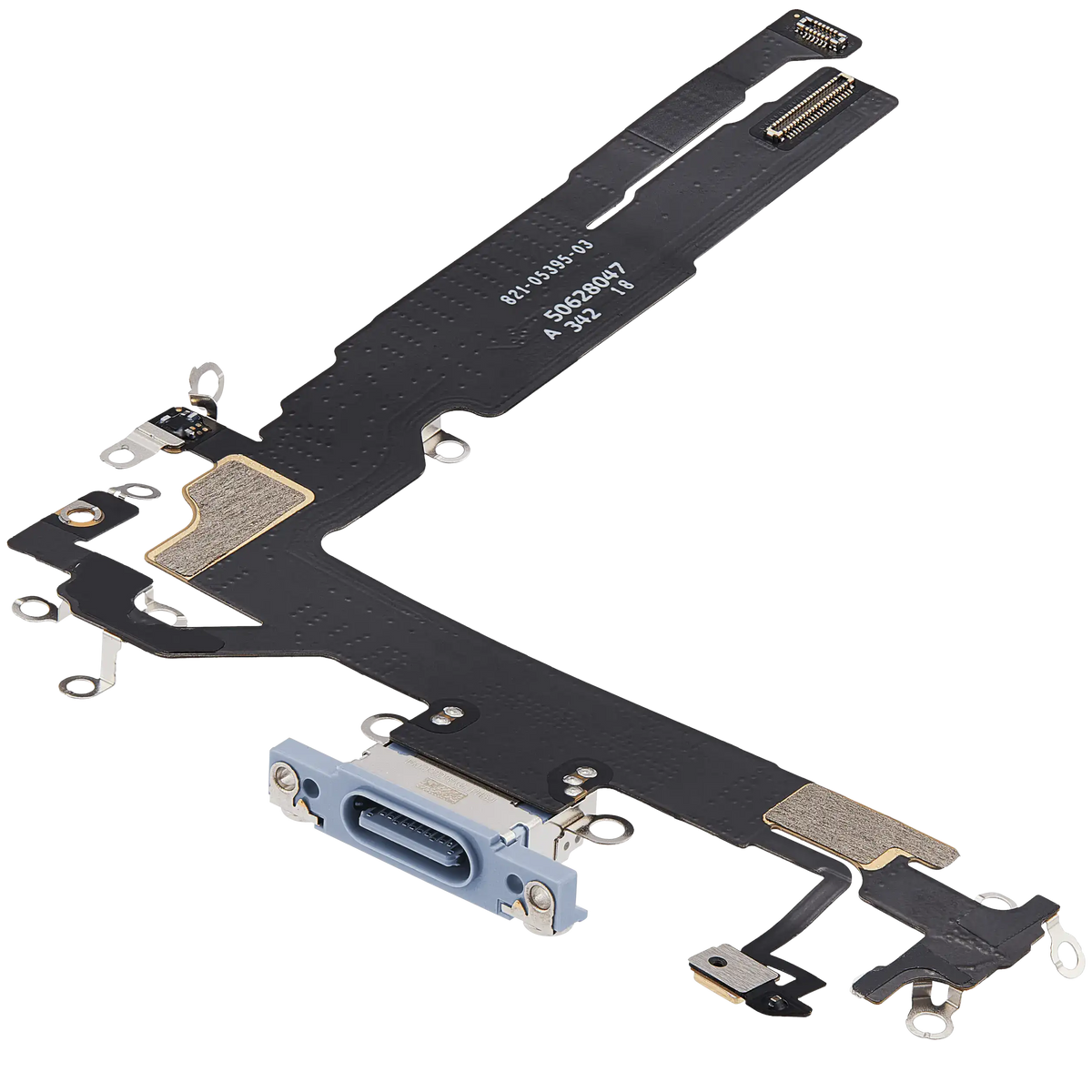 For iPhone 17 Charging Port Flex Cable Pulled - Mist Blue