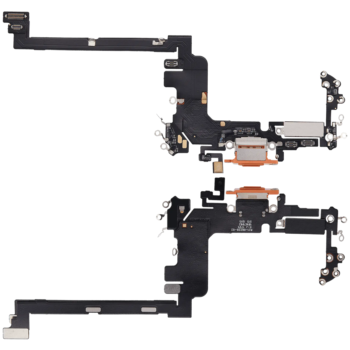 For iPhone 17 Pro Charging Port Flex Cable International Version | Aftermarket Plus - Cosmic Orange