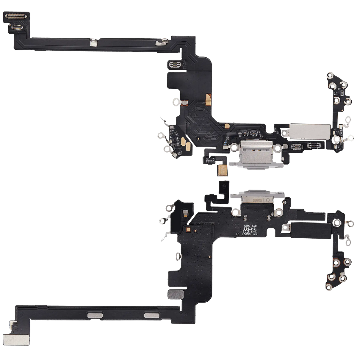 For iPhone 17 Pro Charging Port Flex Cable International Version | Aftermarket Plus - Silver
