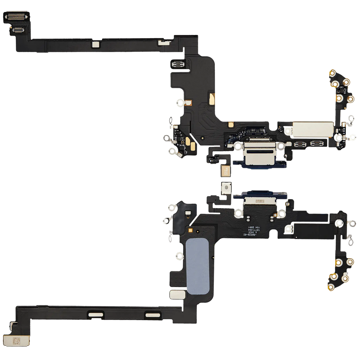 For iPhone 17 Pro Charging Port Flex Cable International Version Pulled - Deep Blue