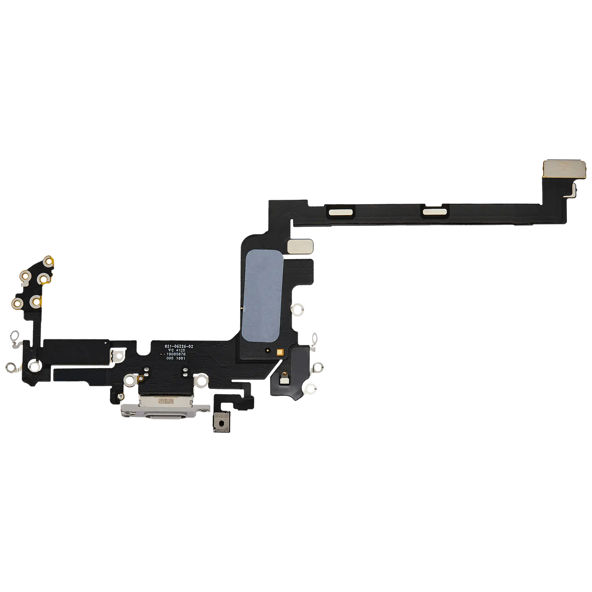 For iPhone 17 Pro Charging Port Flex Cable International Version Pulled - Silver