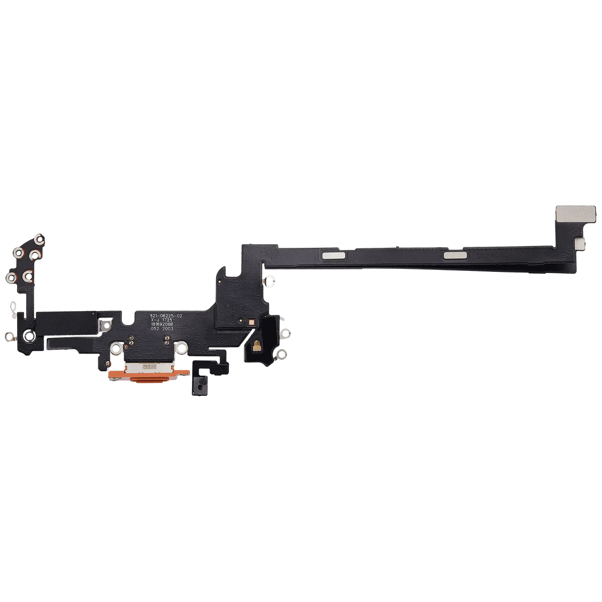 For iPhone 17 Pro Charging Port Flex Cable US Version | Aftermarket Plus - Cosmic Orange