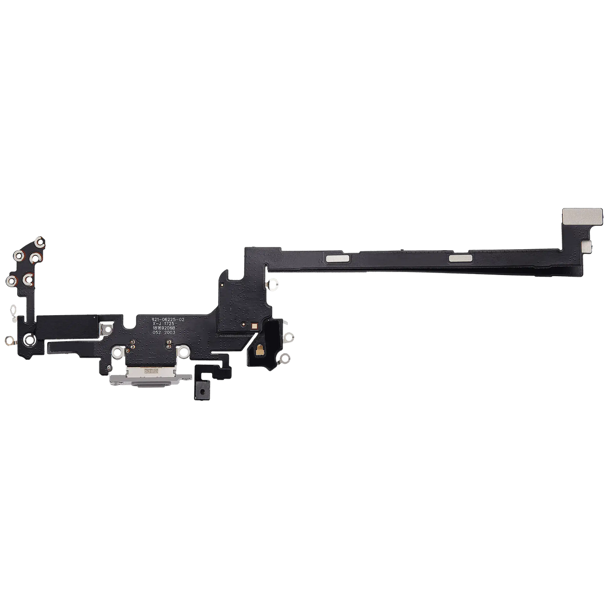 For iPhone 17 Pro Charging Port Flex Cable US Version | Aftermarket Plus - Silver