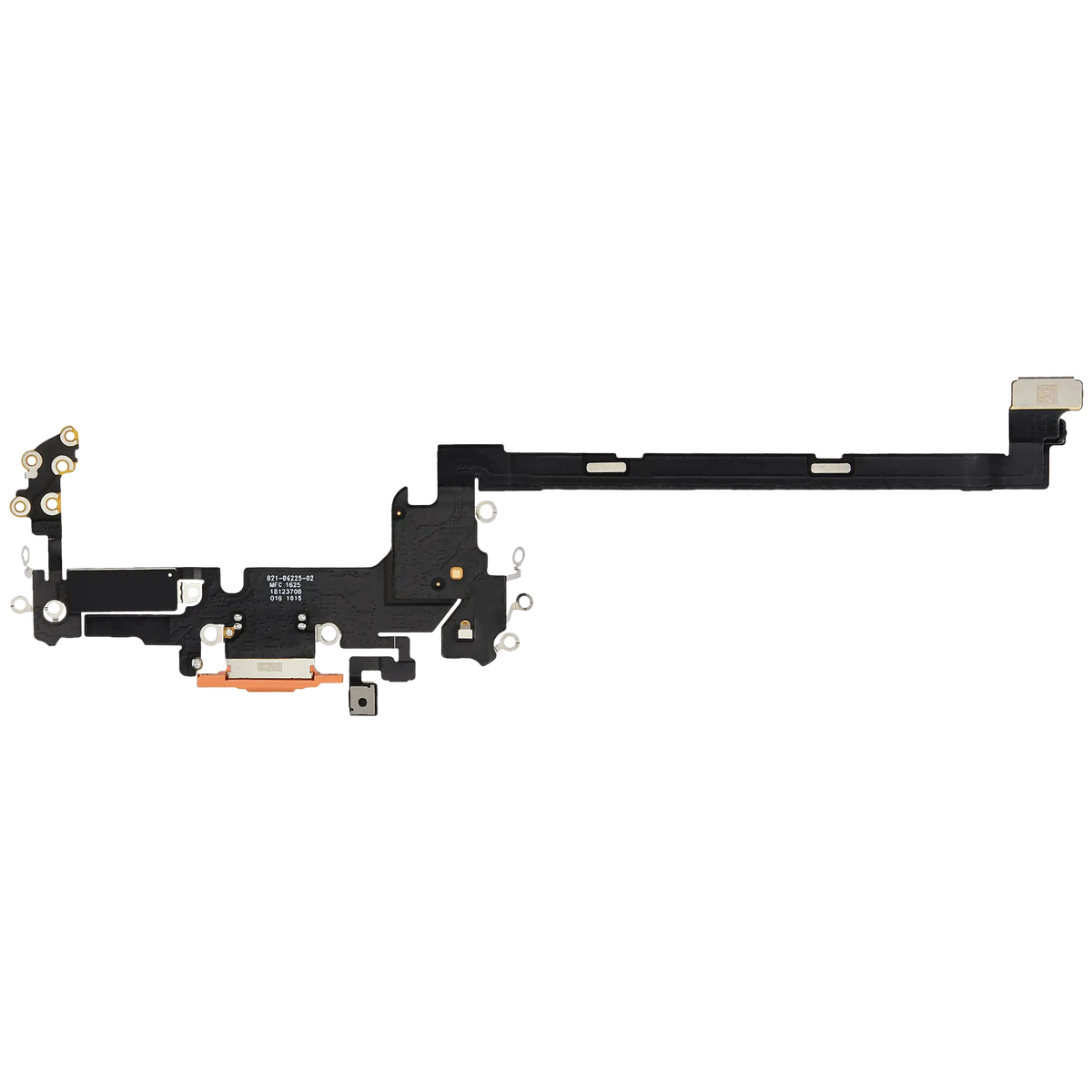 For iPhone 17 Pro Charging Port Flex Cable US Version Pulled - Cosmic Orange