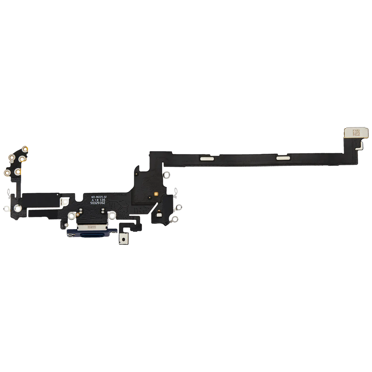 For iPhone 17 Pro Charging Port Flex Cable US Version Pulled - Deep Blue