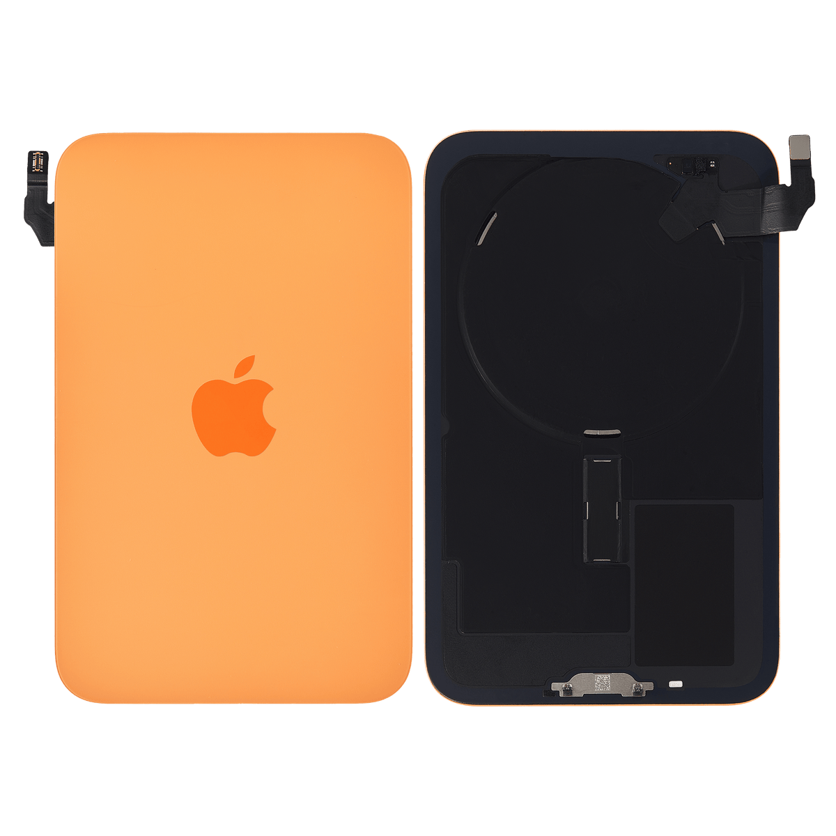 For iPhone 17 Pro Max Back Glass With MagSafe Magnet & NFC Pulled - Grade A - Cosmic Orange
