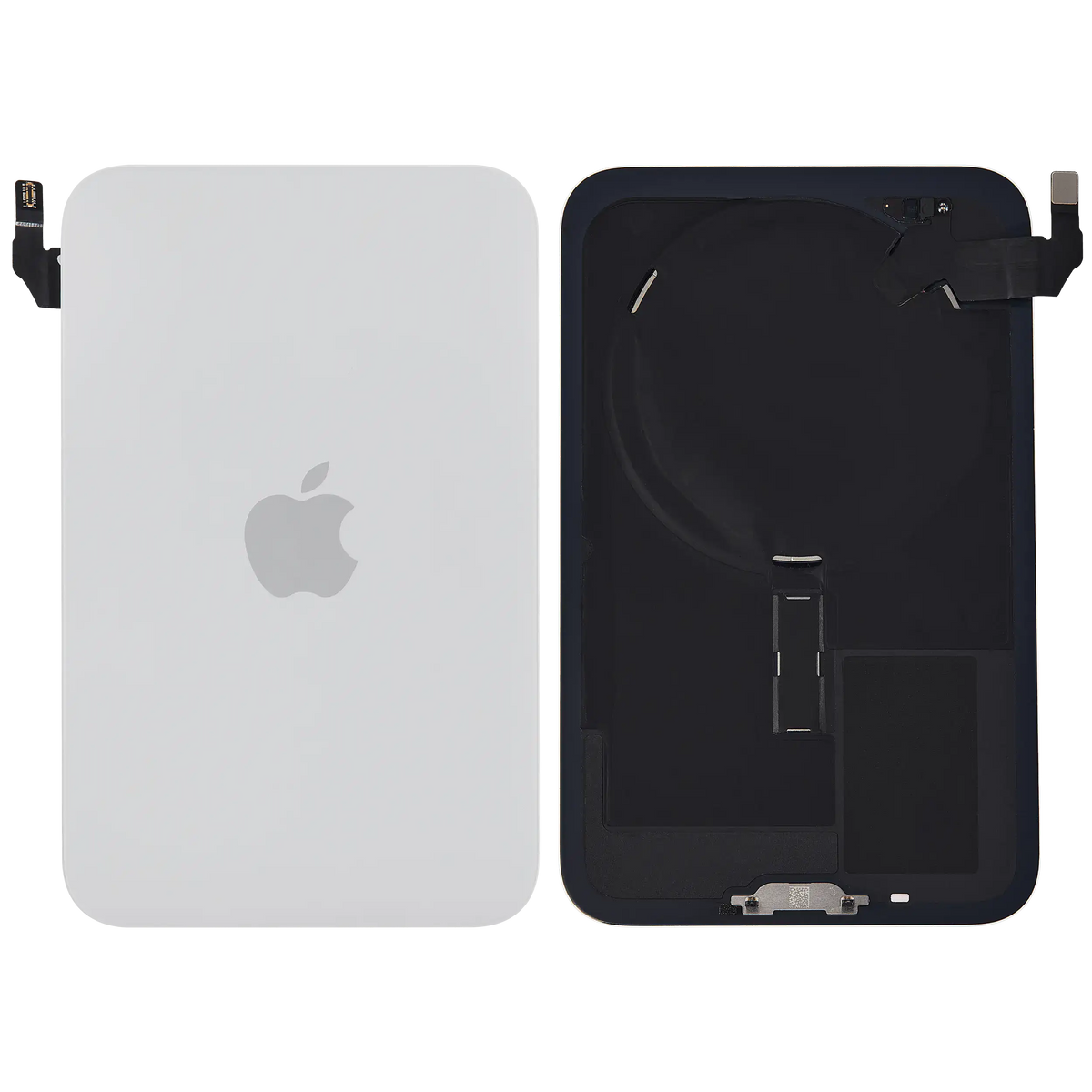For iPhone 17 Pro Max Back Glass With MagSafe Magnet & NFC Pulled - Grade A - Silver