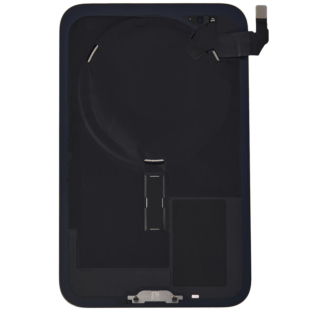 For iPhone 17 Pro Max Back Glass With MagSafe Magnet & NFC Pulled - Grade B - Silver