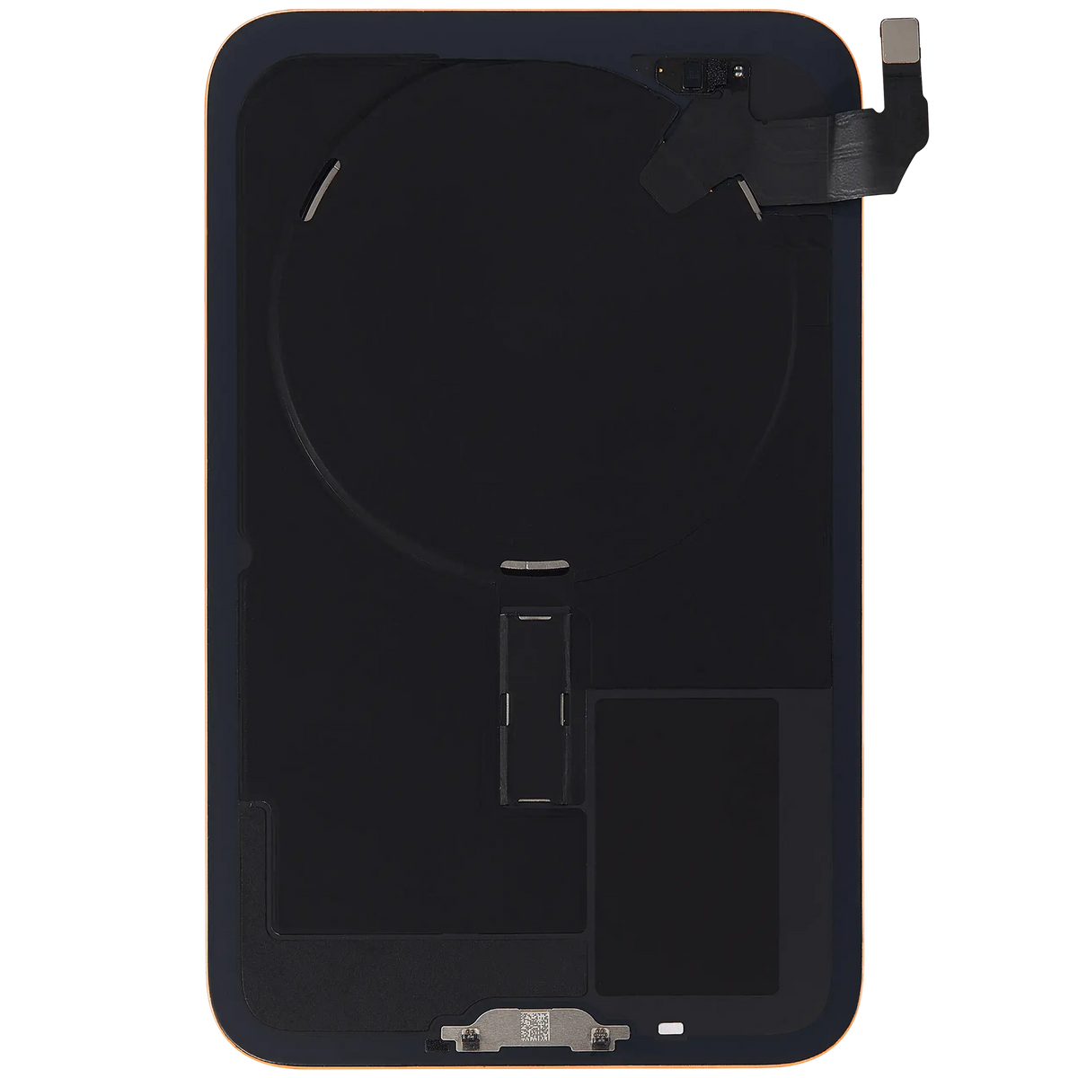 For iPhone 17 Pro Max Back Glass With MagSafe Magnet & NFC Pulled - Grade C - Cosmic Orange