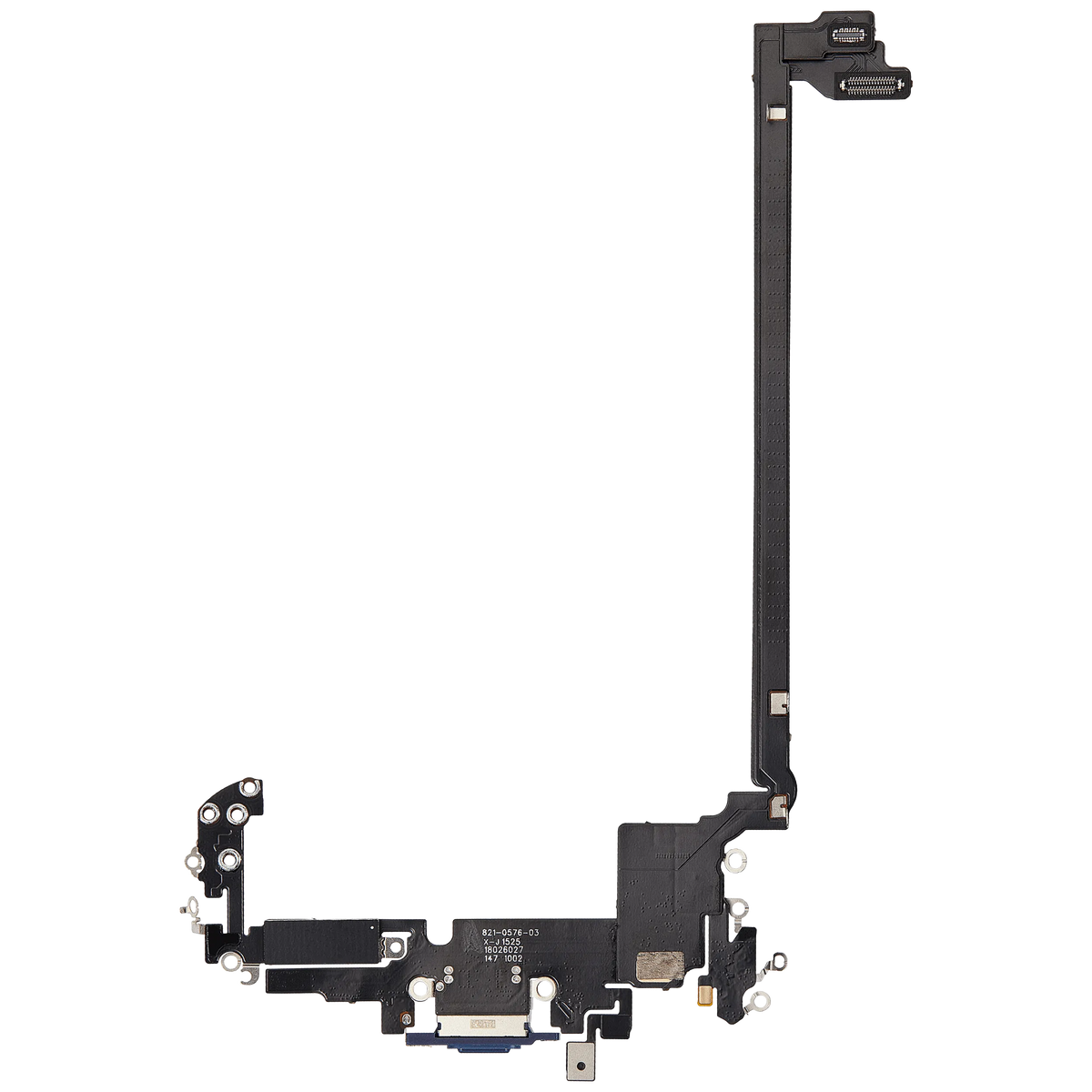 For iPhone 17 Pro Max Charging Port Flex Cable US Version | Aftermarket Plus - Deep Blue