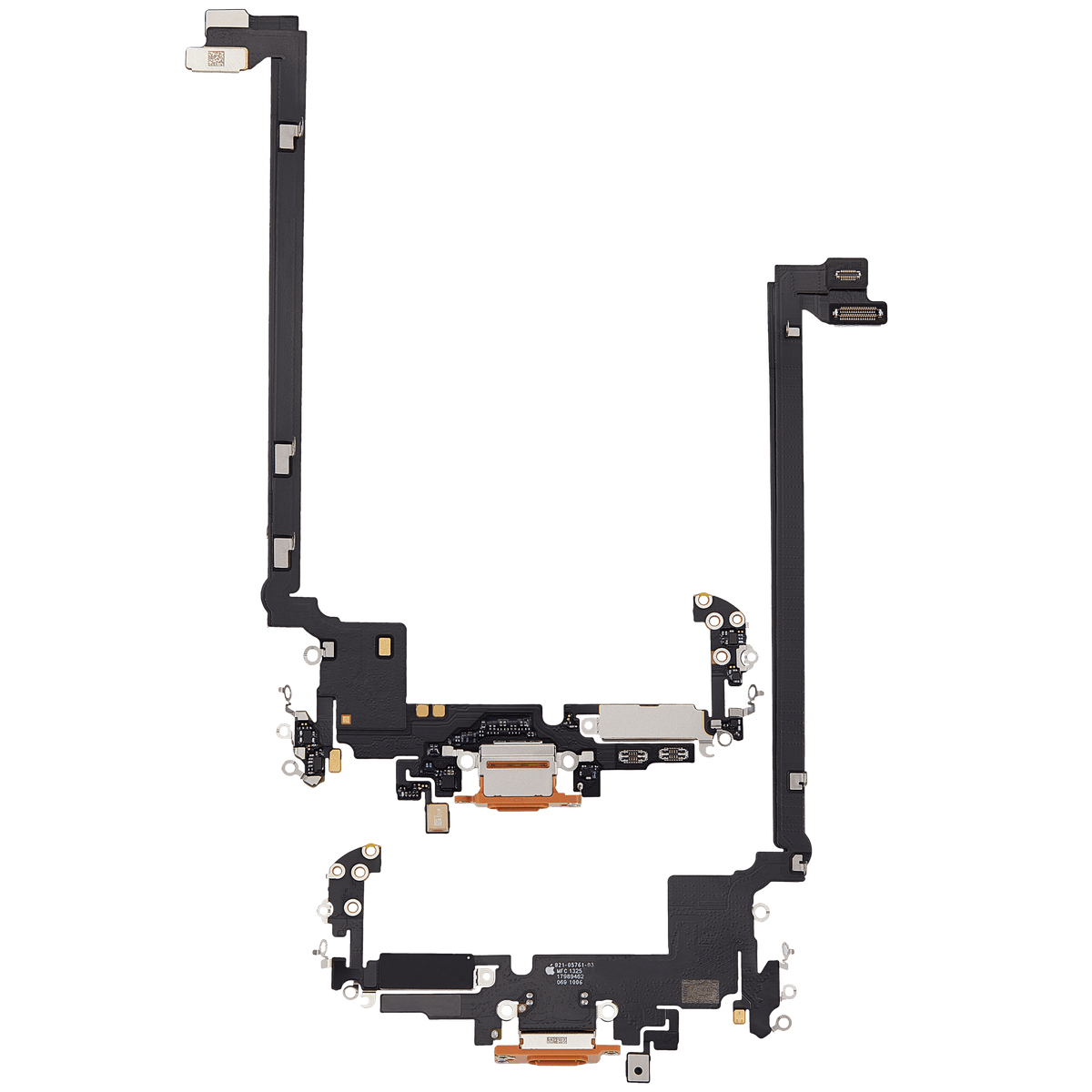 For iPhone 17 Pro Max Charging Port Flex Cable US Version Pulled - Cosmic Orange
